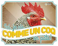 VADIGRAN Panneau Photo Poule Vintage 1 pour Élevage/Agriculture Urbaine