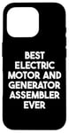 iPhone 16 Pro Best Electric Motor And Generator Assembler Ever Case