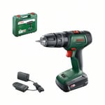 Bosch Slagborrmaskin Universalimpact 18V med 1x1,5Ah batteri och laddare