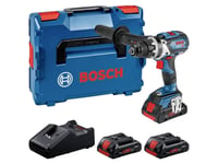 Bosch Borrmaskin/Skruvdragare Gsr 18V-110 3X4ah Lb