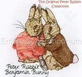 The Original Peter Rabbit Collection - Machine Embroidery Designs On Cd Or Usb