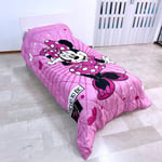 Disney Minnie Mouse Couette D'Hiver 180x260cm Lit Simple Coeur