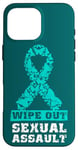 Coque pour iPhone 16 Pro Max Wipe out sexual assault, prise de conscience de l'agression