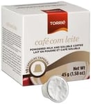 Instant Coffee with Milk Nespresso Compatible 60 Pack - by Torrié Capsules Pods 