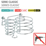 Support classic pour sèche-cheveux et lisseur, 2en1 Wenko