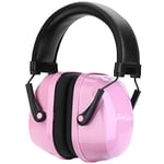 ProCase Ear Defenders Children Autism, Kids Noise Cancelling Headphones for Toddler Girls Boys, SNR 26dB Kids Ear Protection Earmuffs for Concert Fireworks -Pink