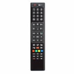 Replacement Remote Control Compatible for JVC LT-32C655 Smart 32" LED TV with Built-in DVD Player