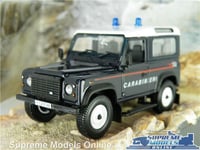 LAND ROVER DEFENDER MODEL CAR JAMES BOND QUANTUM OF SOLACE FILM POLIC 1:43 IXO K