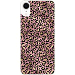 Coque pour Iphone XR leopard rose