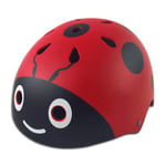Cute Ladybug Sport Safety Skating Helmet Integrally Mold for kids Bicycle Scooter ski helmets