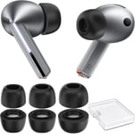 Mousse Mémoire Forme Embouts D'Écouteurs Pour Samsung Galaxy Buds3 Pro (2024) ¿S'Adapte L'Étui Chargement¿3 Paires S/M/L Embout Ultimate Comfort Noise Canceling Pour Samsung Galaxy[CAS313218]