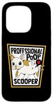 Coque pour iPhone 15 Pro Professional Poop Scooper Chien Wauwau Bouledogue français