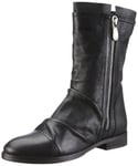 Buffalo London 1007 W 03 Cow BROKLYN 121335, Bottes Femme - Noir-TR-GS, 37 EU