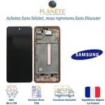 Ecran LCD Complet Noir Avec Châssis Pour Samsung Galaxy A53 5G (A536B)