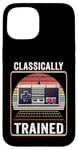 Coque pour iPhone 15 Funny Gaming Console Classically Trained Retro Gamer Dad