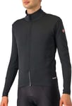 Castelli Perfetto Air Mens Cycling Jacket Black Reflective Road Bike Ride