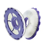 Filter For Dyson DC40 Vacuum Cleaner Purple Post Motor Filter Pack of 2 Filters