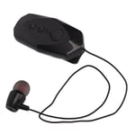 Clip On Wireless Earpiece Single Ear Long Battery Life Power Display Collar Hot