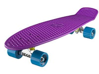 Ridge Retro 27 Skateboard complet Violet/Bleu 27" x 7,5" - 69 cm