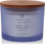 Chesapeake Bay Scented Candle | Serenity + Calm 3 Wick Tumbler Aromatherapy Can