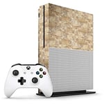 Xbox One S Travertine Stone Tiles Console Skin/Cover/Wrap for Microsoft Xbox One S