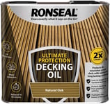 Ronseal Ultimate Protection Decking Oil Natural Oak 2.5L