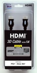 Câble HDMI 1.4 3D pour PS3 et Xbox 360 Blue Label