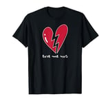 Love Me Not Cute Red Broken Heart, anti-Saint-Valentin T-Shirt