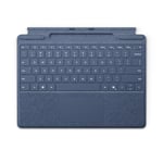 Microsoft Surface Pro Keyboard with Slim Pen Storage | Sapphire | Compatible with Surface Pro (11th Edition), Surface Pro 9, or Surface Pro 8