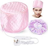 Hair Cap Treatment Steamer - Deep Conditioning Thermal Heat Caps Electric for 2