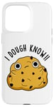 Coque pour iPhone 15 Pro Max Jeu de mots « I Dough Know Funny Food »