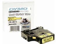 Krympslang Dymo M1400 12mm svart/vit 5st/fp