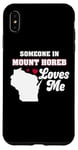 iPhone XS Max Someone in Mount Horeb Loves Me Wisconsin Funny WI Humor Case