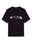 Paul Smith Baseball Caps Graphic Short Sleeve T-Shirt, Black