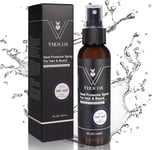 VIKICON Beard & Hair Heat Shield Protectant Spray - Thermal Protector 120ml