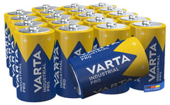 Varta Industrial Pro D/LR20-batterier, 20-pack