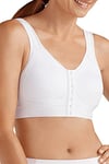 Amoena Women's Ester Post Surgical Bra, White, 36C