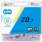 KMC Z8.3 EPT Bicycle Cycle Bike Chain Grey - 114 Links