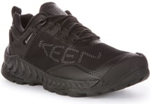 Keen Nxis Evo Slip On Anti Odor Dry Outdoor Mens Trainers In Black UK 6.5 - 11