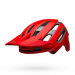 Bell Super Air Spherical MTB Helmet 2020 Matte/Gloss Red/Grey S 52-56Cm