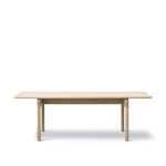 Fredericia Furniture - Post Table, 225 cm, Såpad ek - Matbord - Cecilie Manz