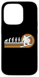 Coque pour iPhone 14 Pro Retro Snowboard Evolution Bottes de Snowboard Sports Lovers