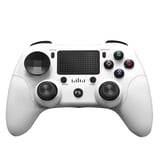 Manette Sans Fil Pour Ps4 Bluetooth 4.0 Blanc MK123