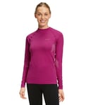 FALKE Maximum Warm Trend, Sous-Vêtement Technique Chemise Sport Femme, Chaud, Violet (Radiant Orchid 8692), XL (1 Pièce)