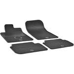 Walser - Tapis en caoutchouc DirtGuard pour Peugeot 407/407 sw 2004-2011, Peugeot 407 Coupe 2005-2011