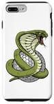 Coque pour iPhone 7 Plus/8 Plus Cobra Snake Balle de golf Mascotte de l'équipe de sport