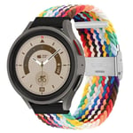 Flätat Elastiskt Armband Samsung Galaxy Watch 5 Pro (45mm) - Pride Ed