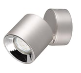 Trio Luminaire encastrable et apparent Guayana 651000107, métal nickel mat, sauf 1x GU10