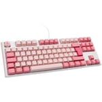 Ducky One 3 Gossamer TKL Pink Gaming Tastatur - MX-Silent-Red