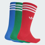 adidas Solid Crew Socks 3 Pairs Unisex